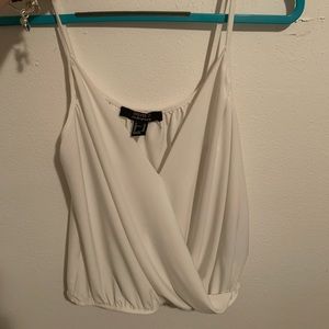 A white tank top.